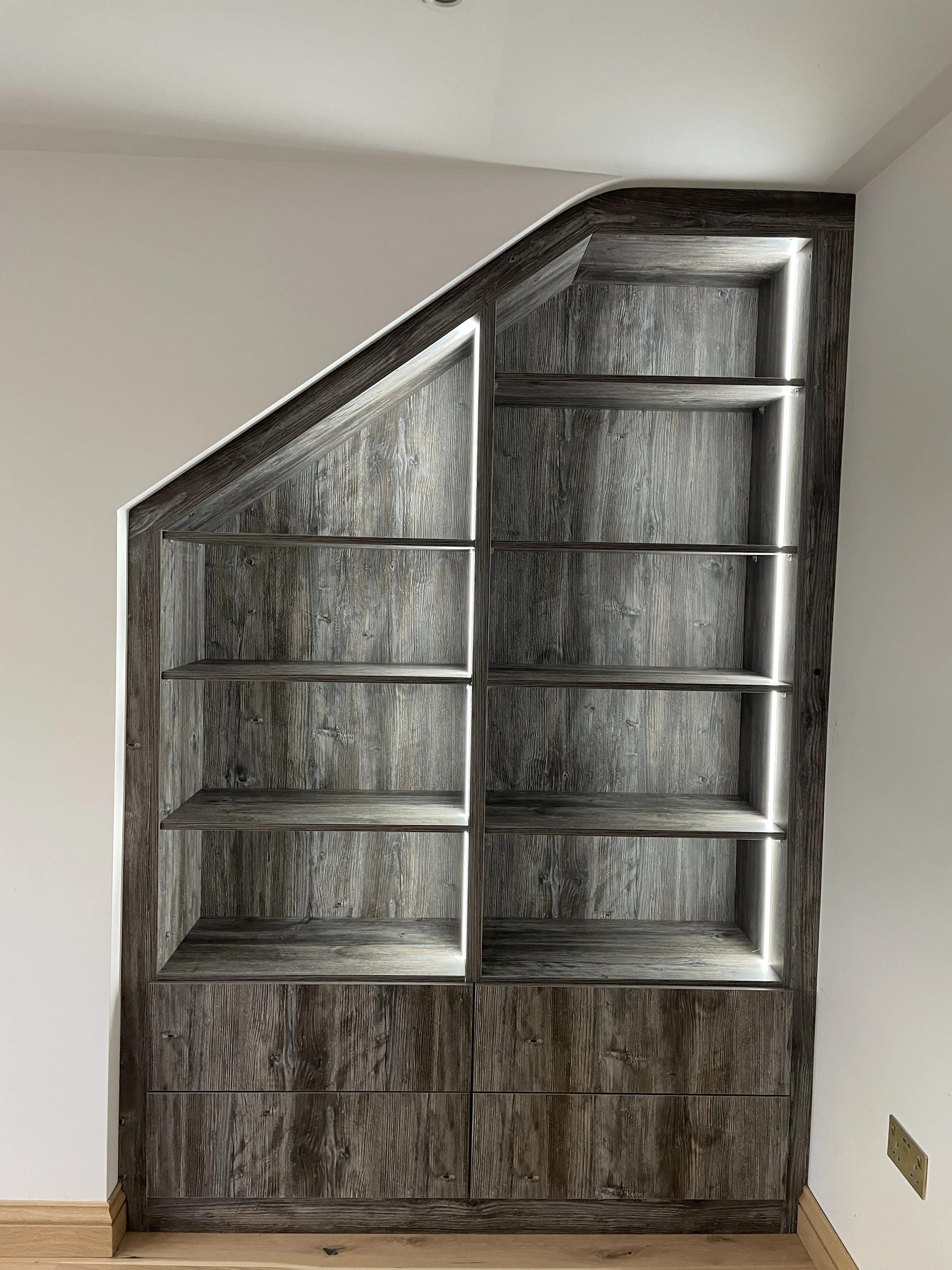 Bespoke loft interior project, project 1
