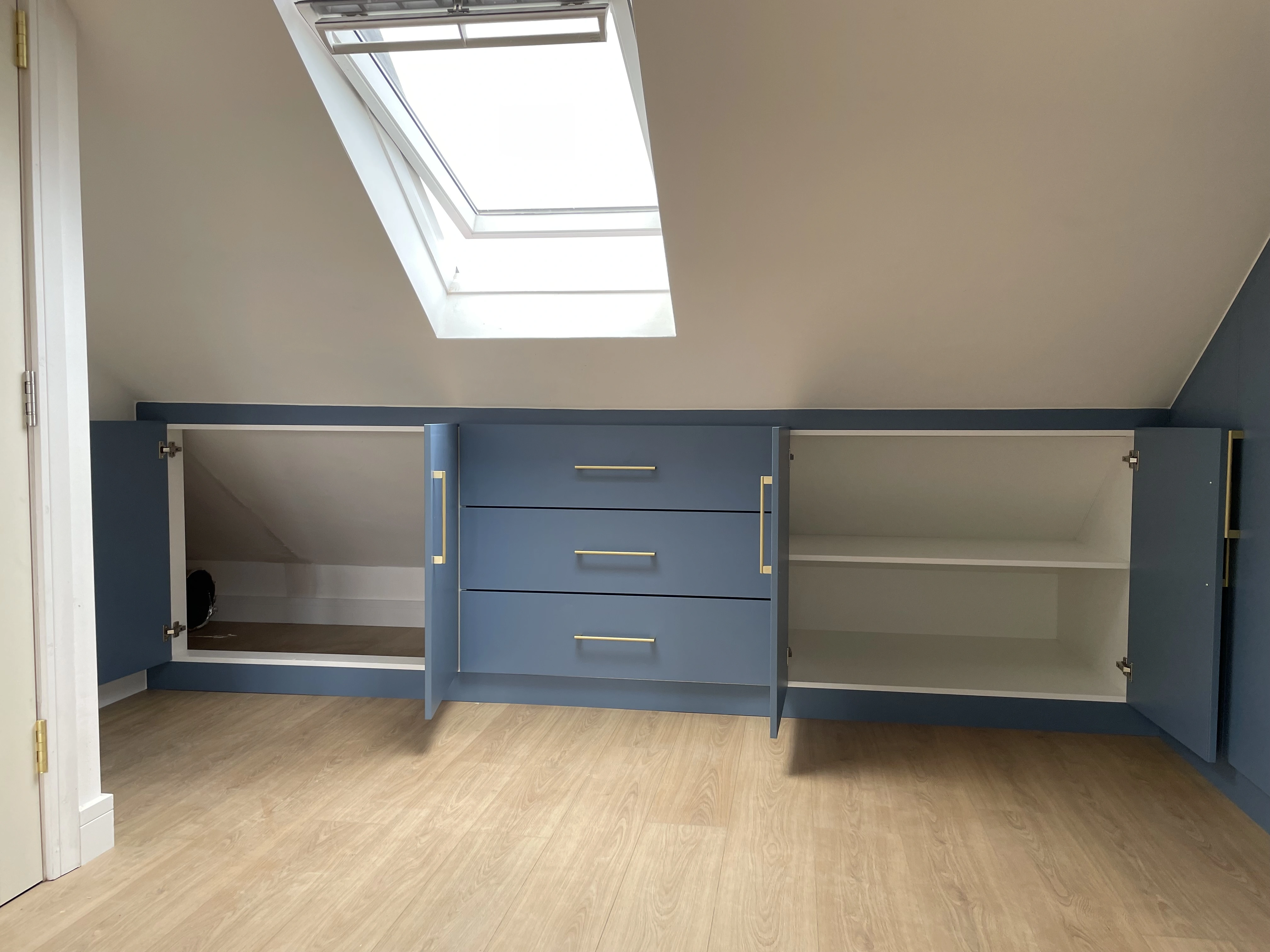 Bespoke loft interior project, project 2