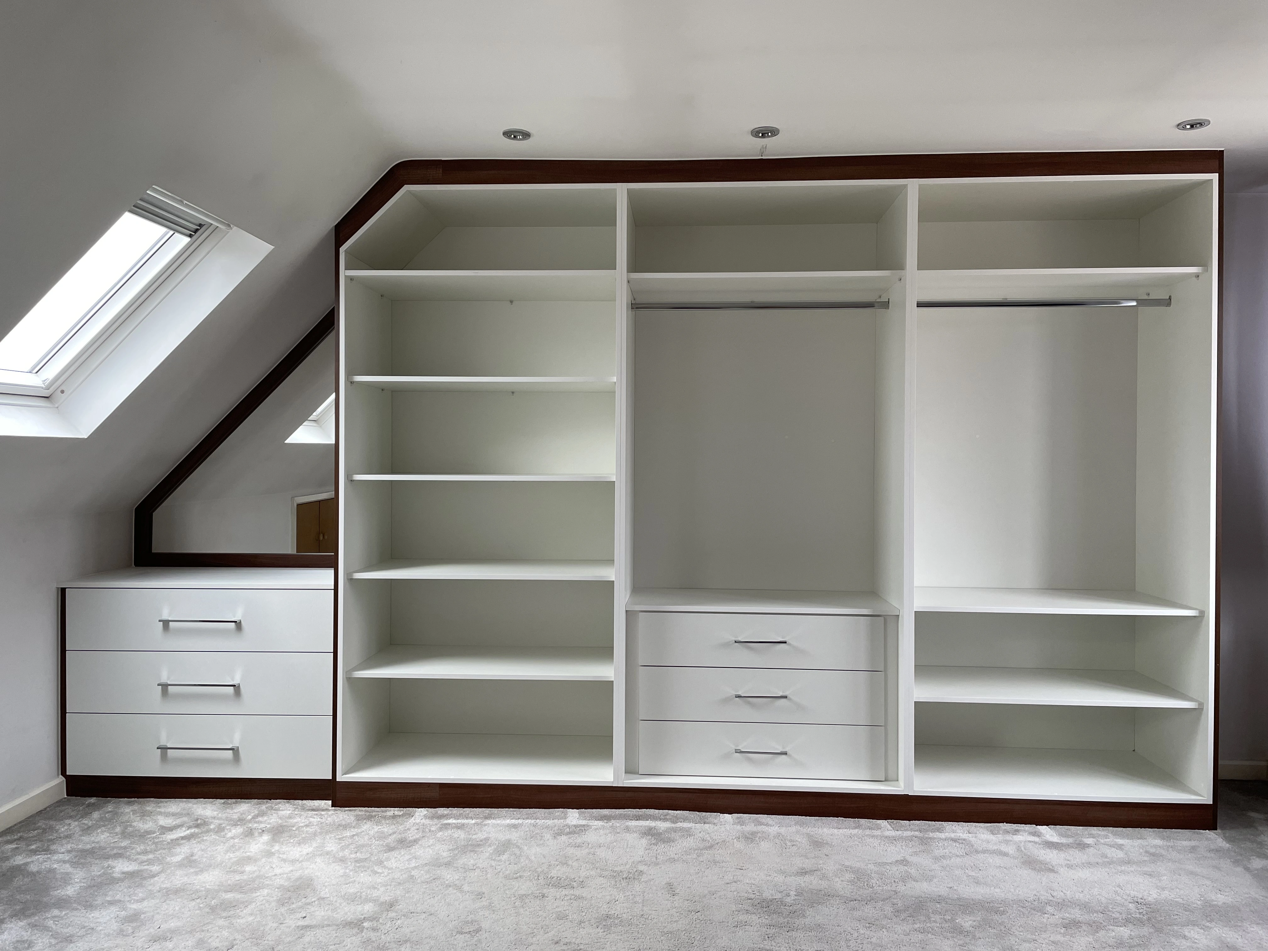 Bespoke loft interior project, project 6