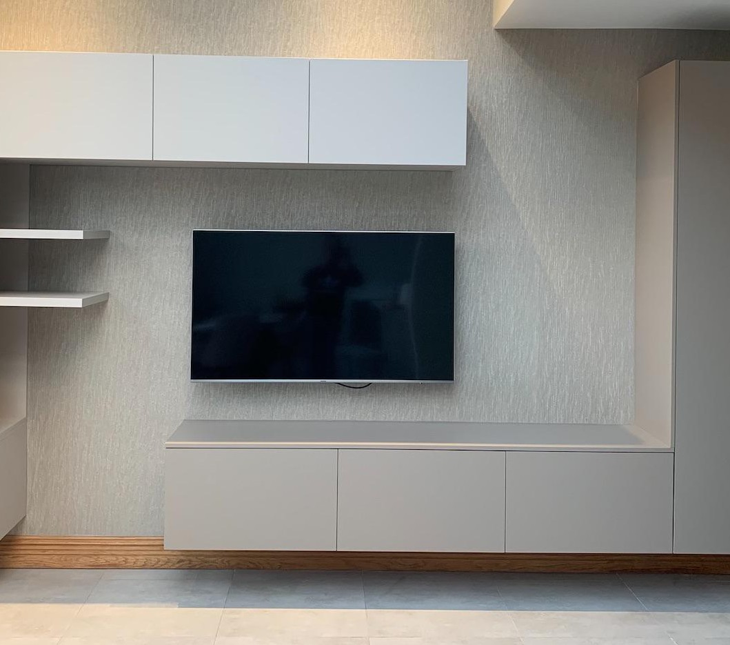 Bespoke media wall project
