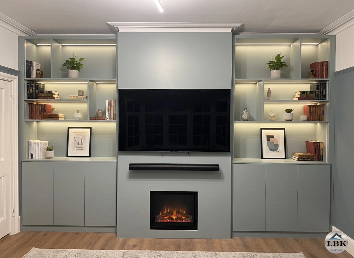 Bespoke media wall project, project 10
