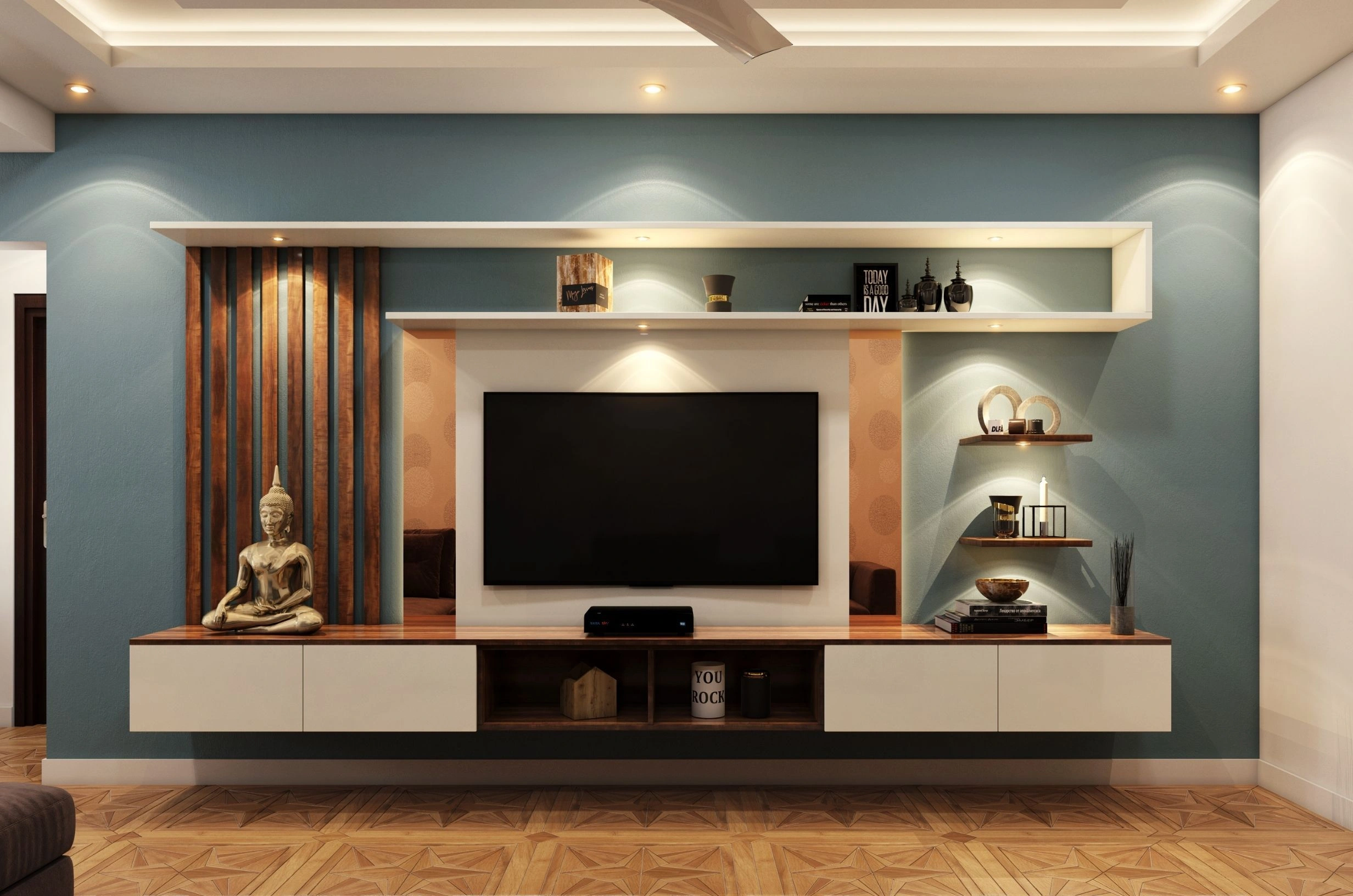 Bespoke media wall project, project 7