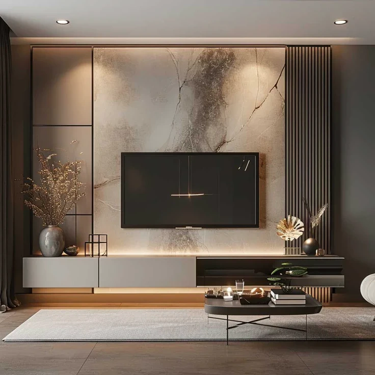 Bespoke media wall project, project 8