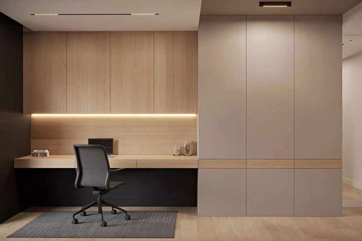 Bespoke fitted home office project, project 5