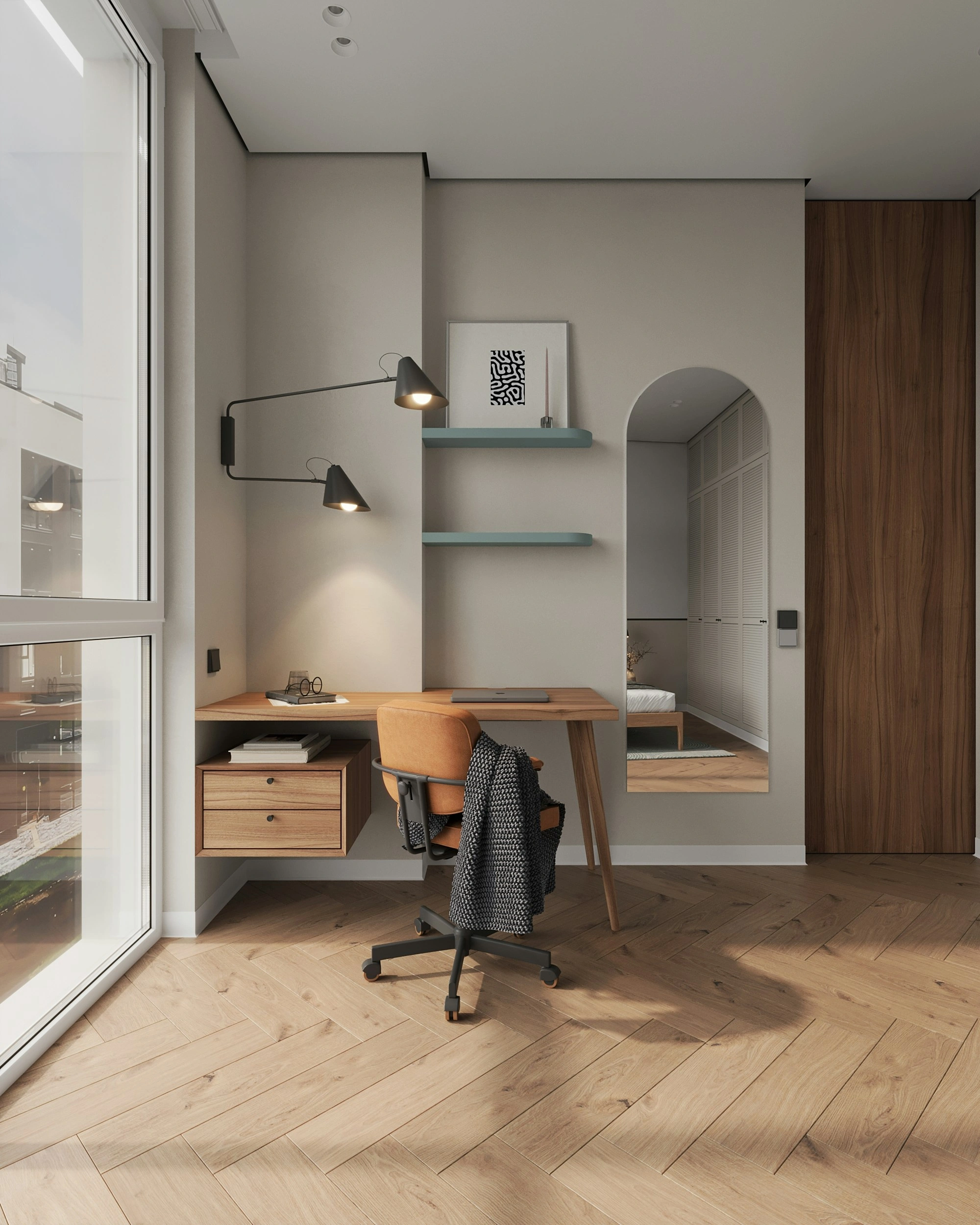 Home office storage solution