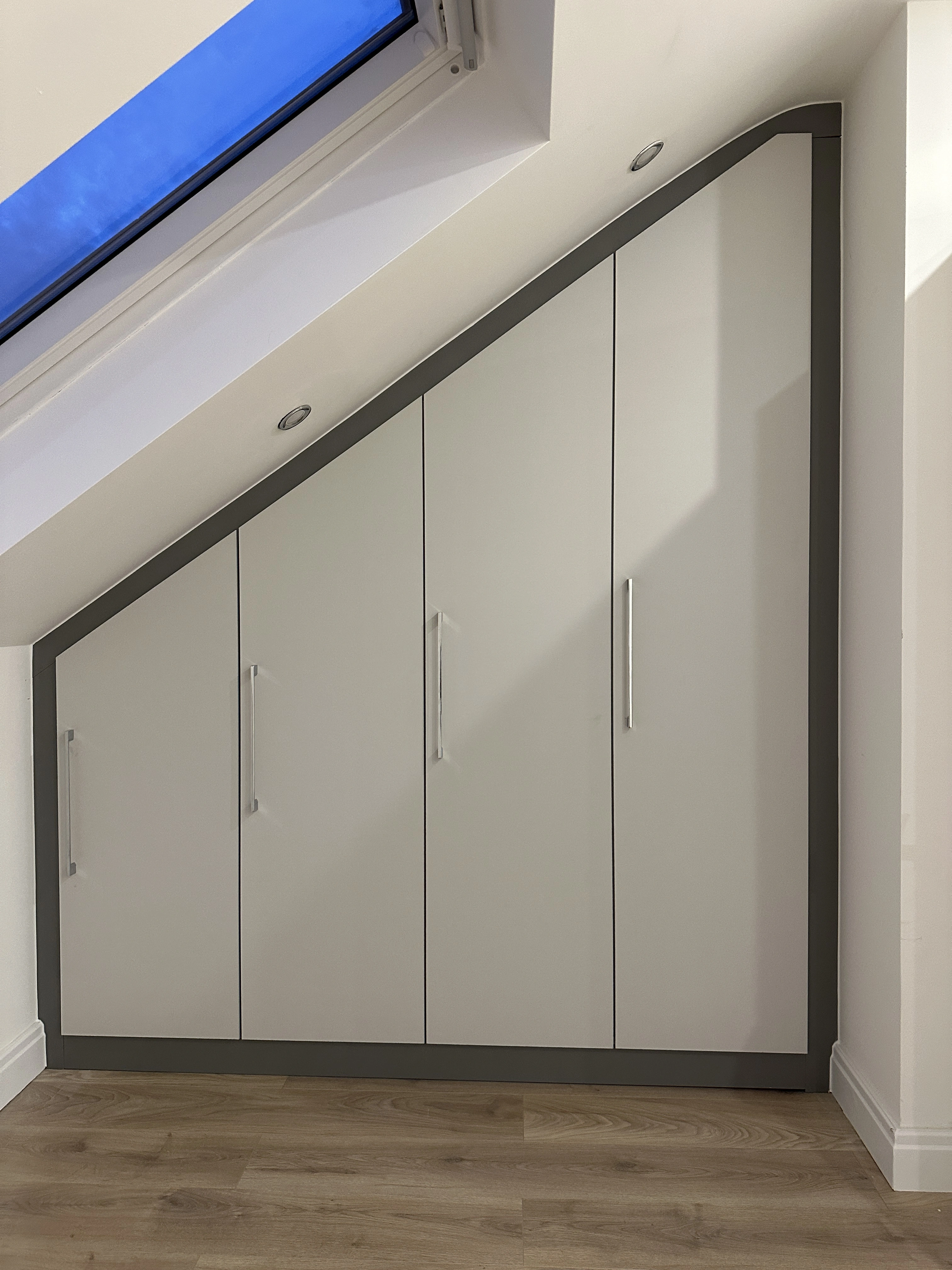 Bespoke under-stairs storage project, project 3