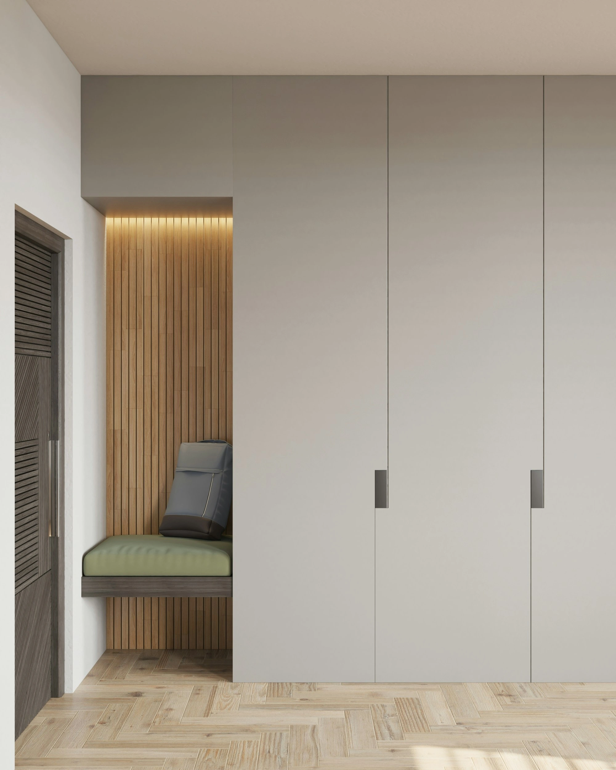 Bespoke fitted wardrobe project, project 8